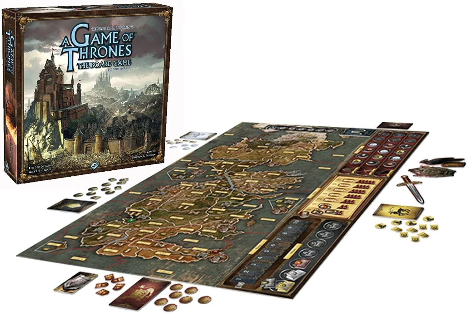 „Fantasy Flight Games“ „Sostų žaidimas: stalo žaidimas“ (antrasis leidimas)