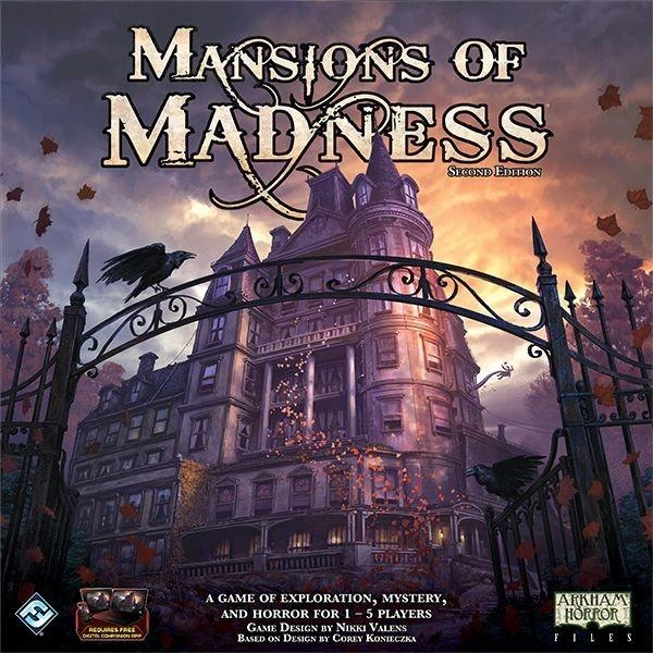 Fantasy Flight Games Mansions of Madness: antrasis leidimas