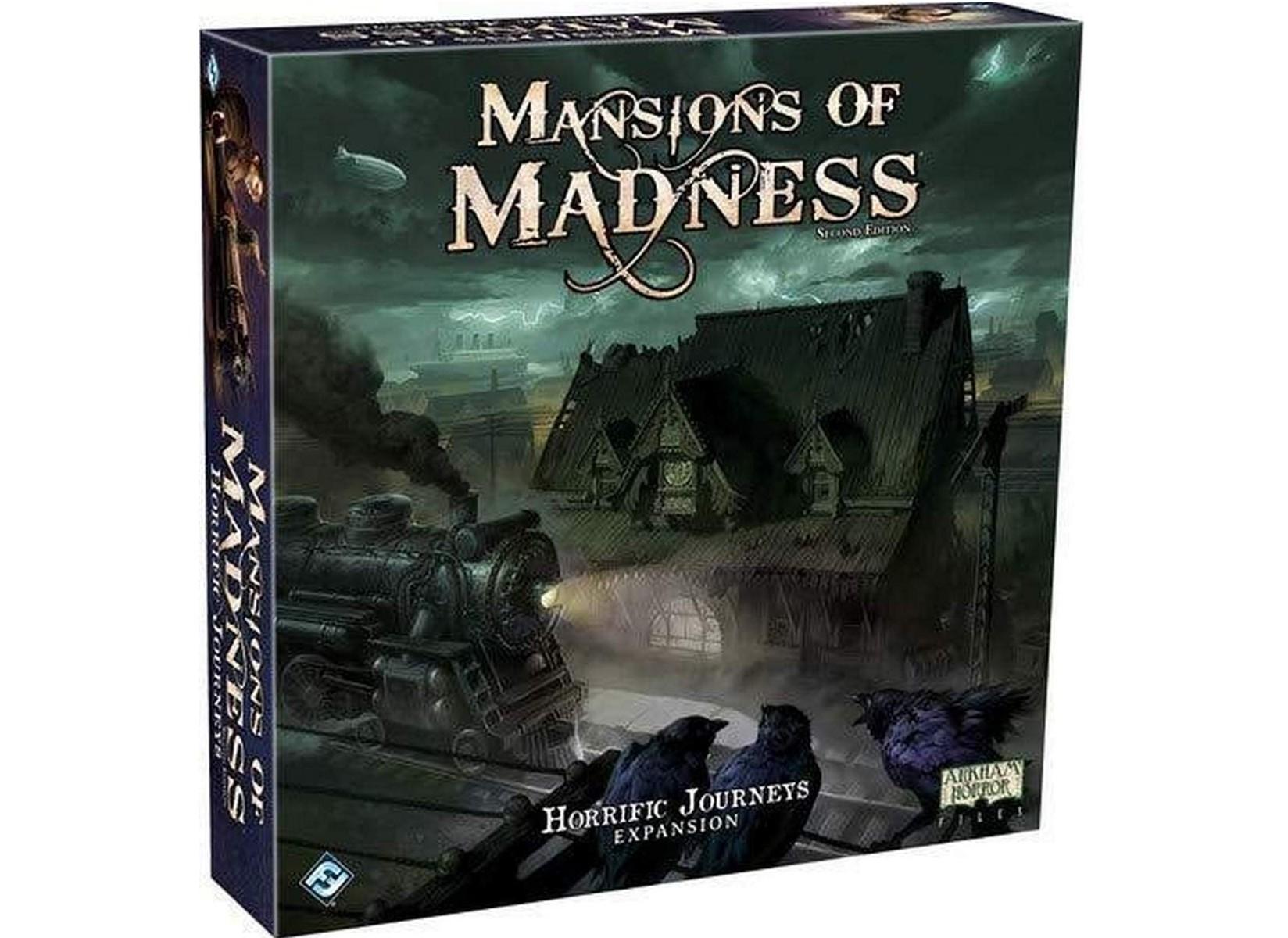 Fantasy Flight Games Mansions of Madness: antrasis leidimas – siaubingos kelionės