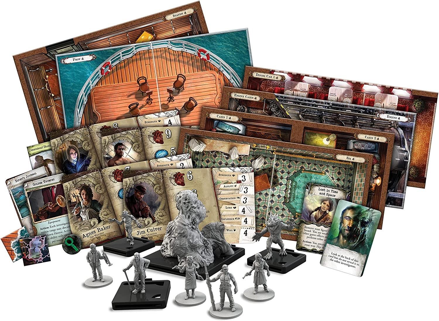 Fantasy Flight Games Mansions of Madness: antrasis leidimas – siaubingos kelionės