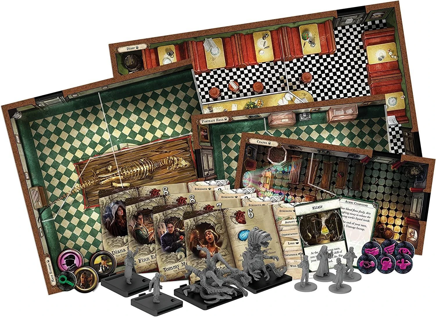Fantasy Flight Games Mansions of Madness: antrasis leidimas – Streets of Arkham: Expansion