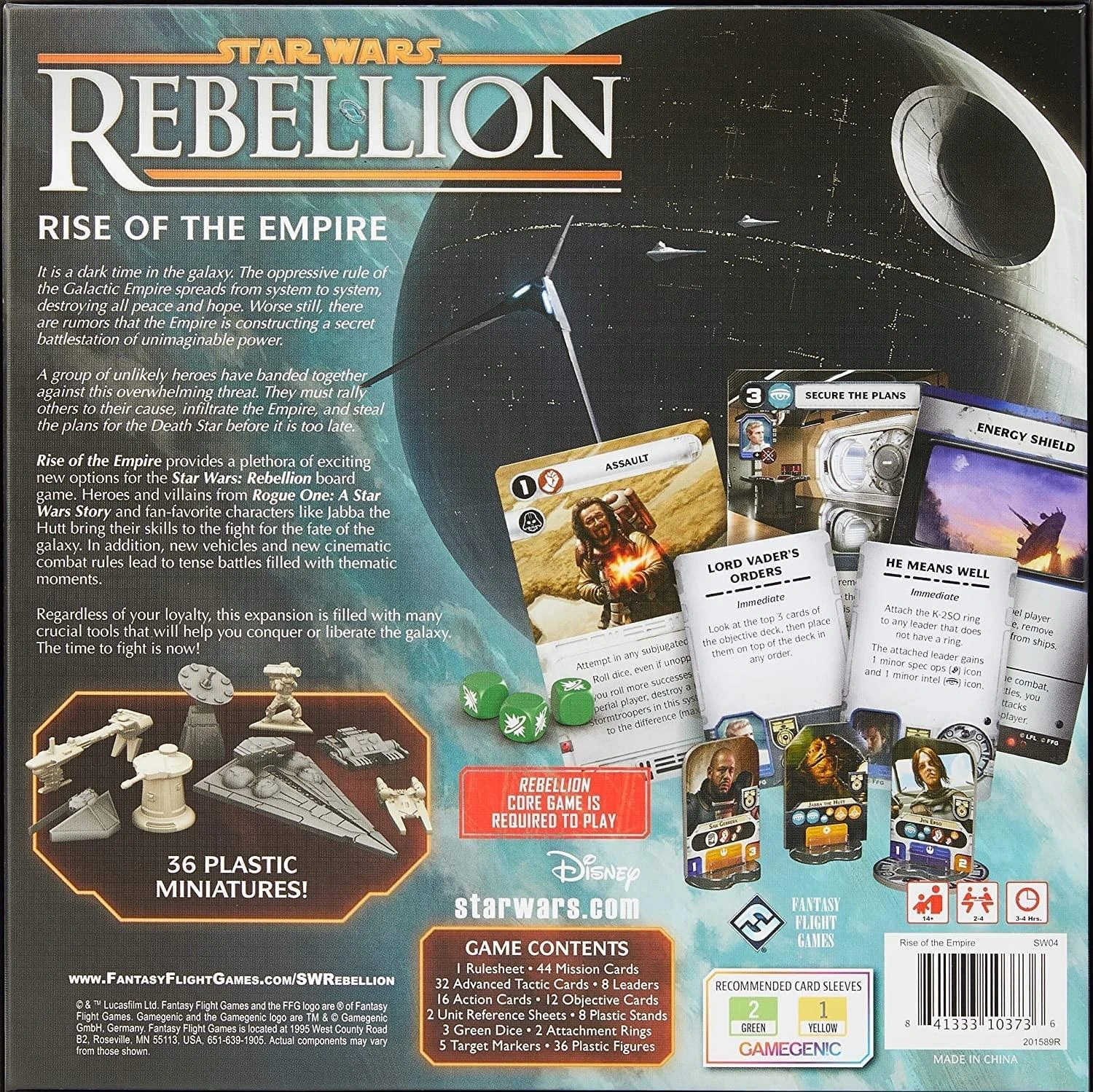 Fantasy Flight Games Star Wars: Rebellion - Rise of the Empire Expansion