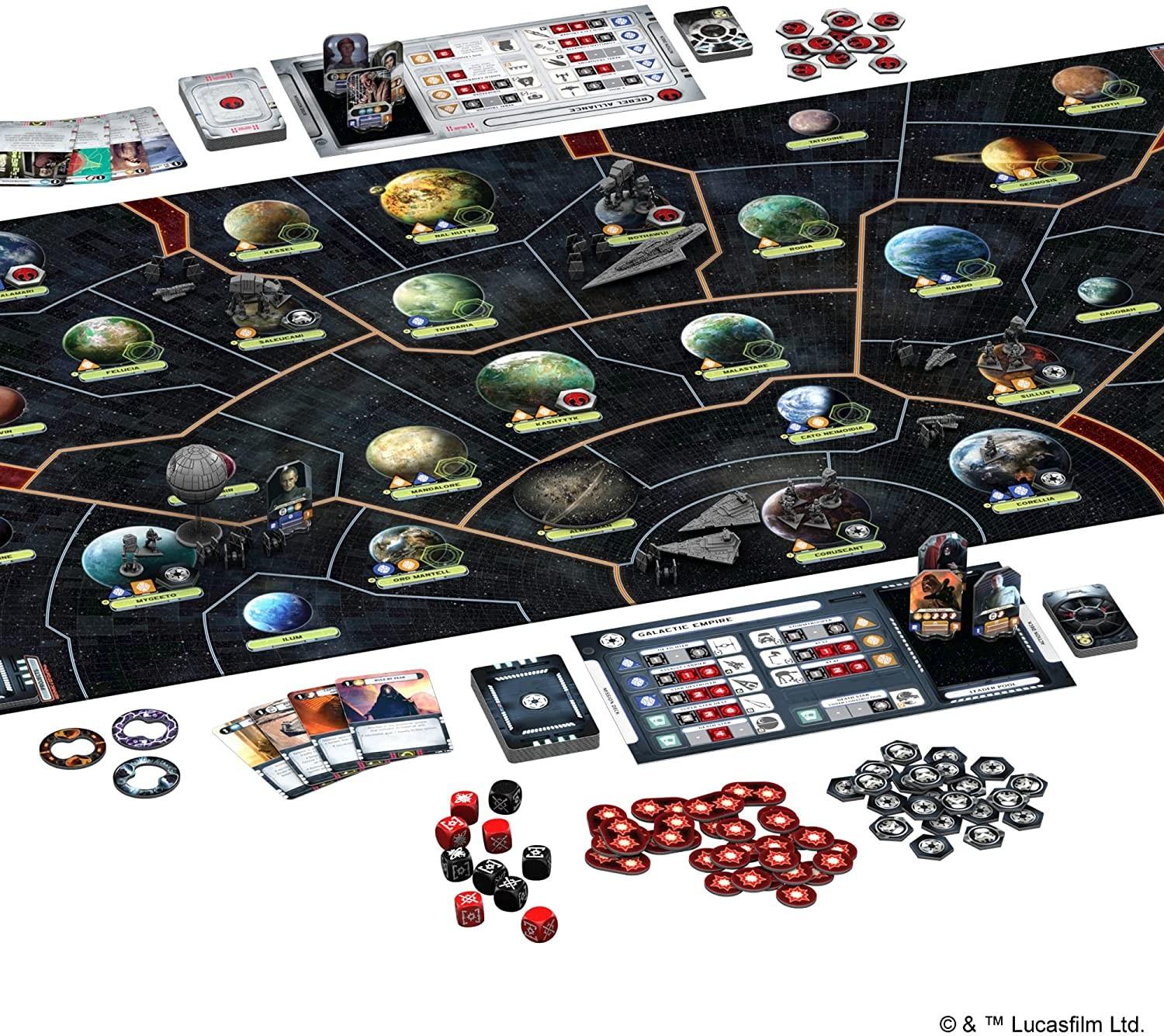 Fantasy Flight Games Fantazijos skrydžių žaidimai „Žvaigždžių karai: maištas“