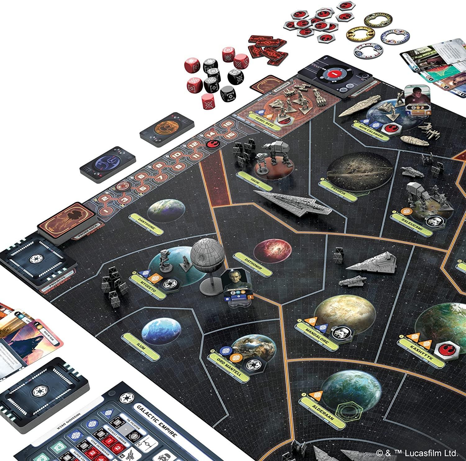 Fantasy Flight Games Fantazijos skrydžių žaidimai „Žvaigždžių karai: maištas“