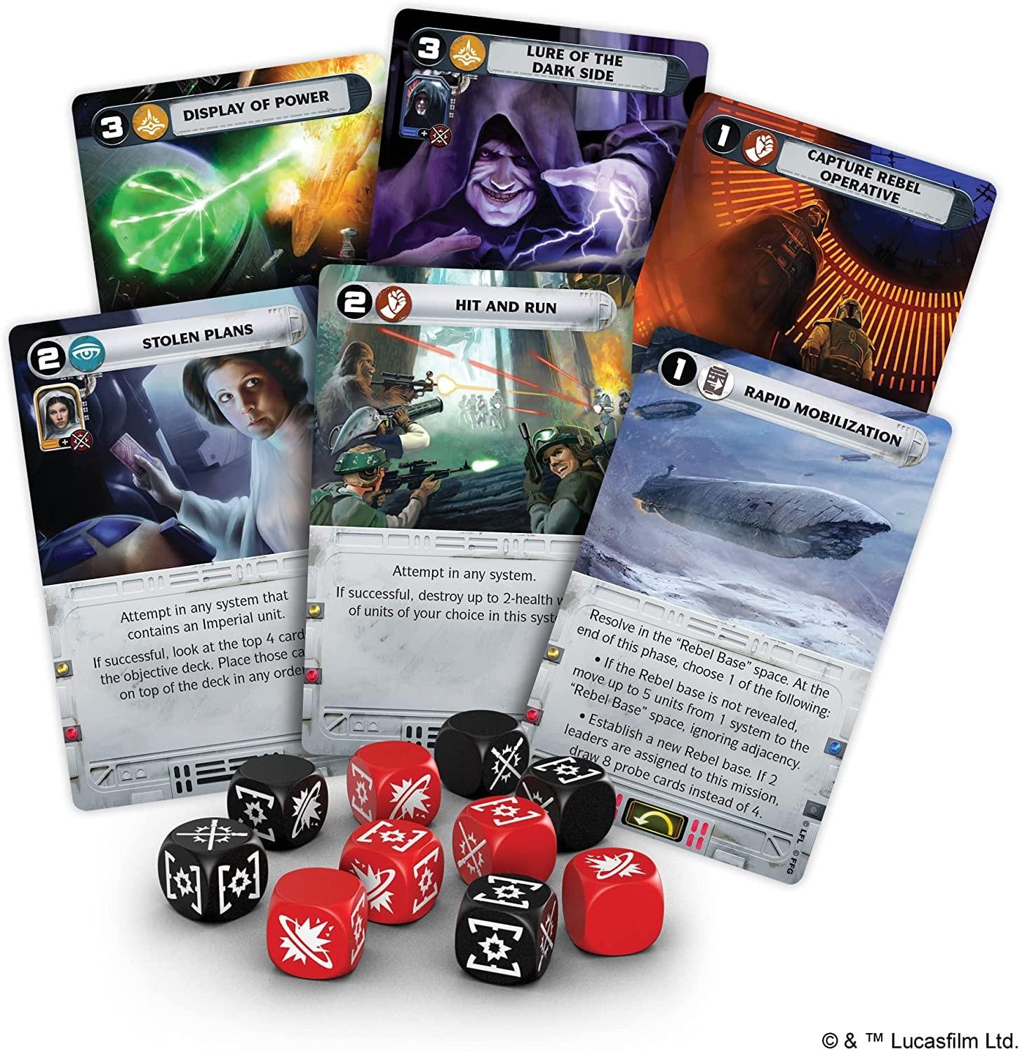 Fantasy Flight Games Fantazijos skrydžių žaidimai „Žvaigždžių karai: maištas“