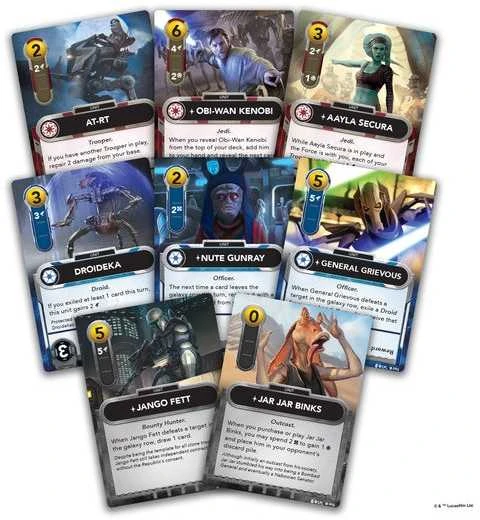 Fantasy Flight Games Star Wars: The Deckbuilding Game – Clone Wars Edition