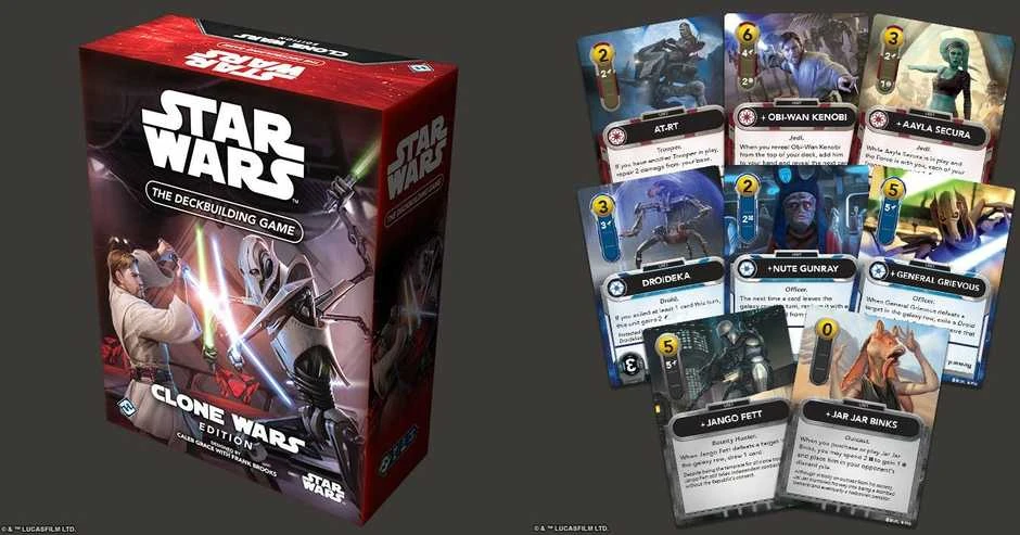 Fantasy Flight Games Star Wars: The Deckbuilding Game – Clone Wars Edition