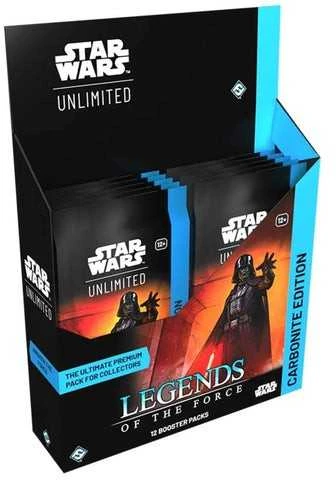 Fantasy Flight Games Star Wars: Unlimited - Legends of the Force Carbonite Booster Ekranas (12 Booster)