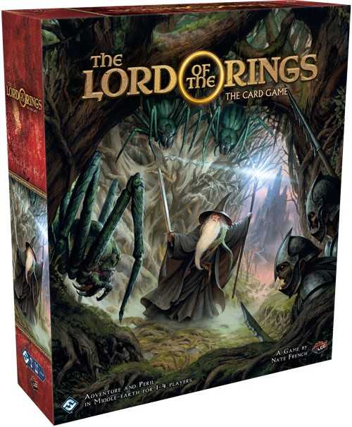 Fantasy Flight Games Fantastiniai skrydžio žaidimai Žiedų valdovas: kortų žaidimas – peržiūrėtas pagrindinis rinkinys
