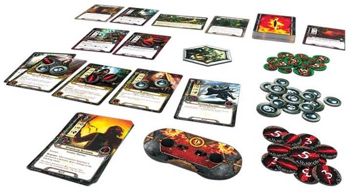 Fantasy Flight Games Fantastiniai skrydžio žaidimai Žiedų valdovas: kortų žaidimas – peržiūrėtas pagrindinis rinkinys