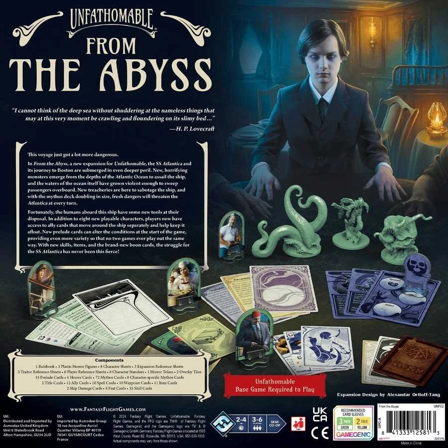 Fantasy Flight Games Unfathomable: From the Abyss