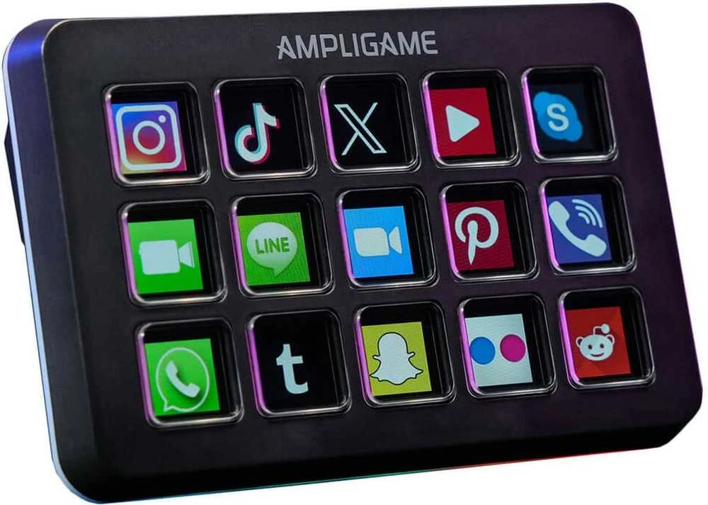 FIFINE AmpliGame D6 Stream Valdiklis | 15 keys