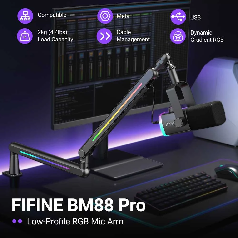FIFINE BM88PRO mikrofono laikiklis