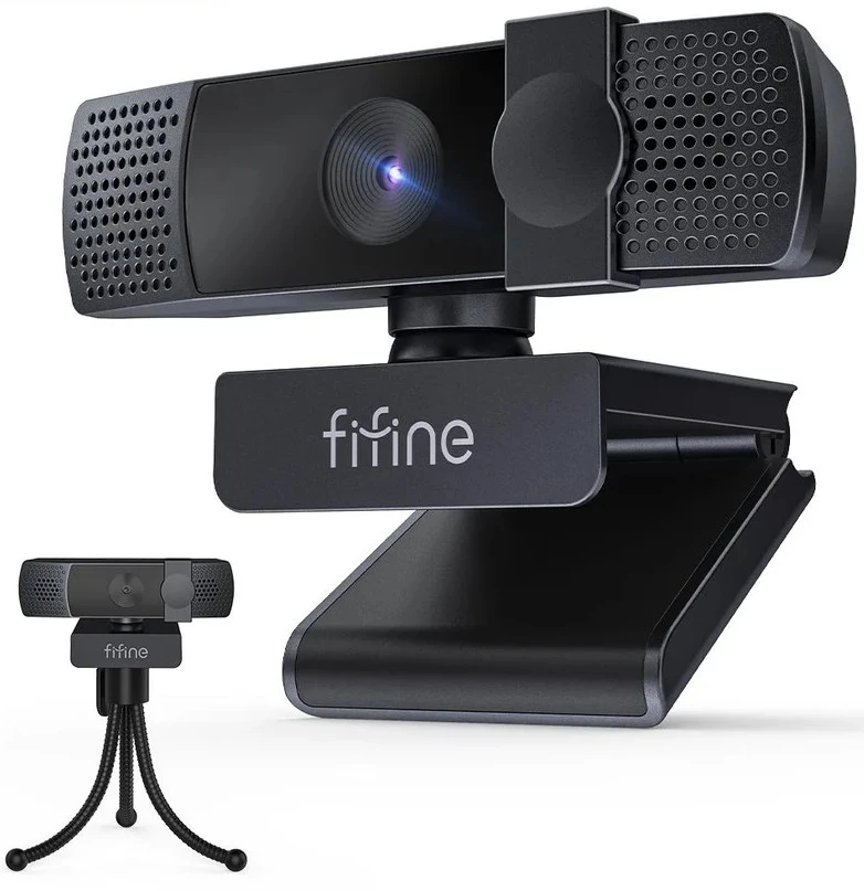 FIFINE K438 4K kamera | Juoda