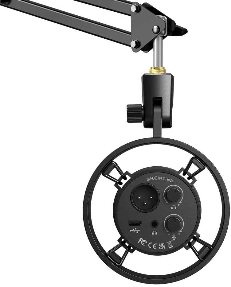 FIFINE K688CT laidinis dinaminis mikrofonas su stovu | USB/XLR
