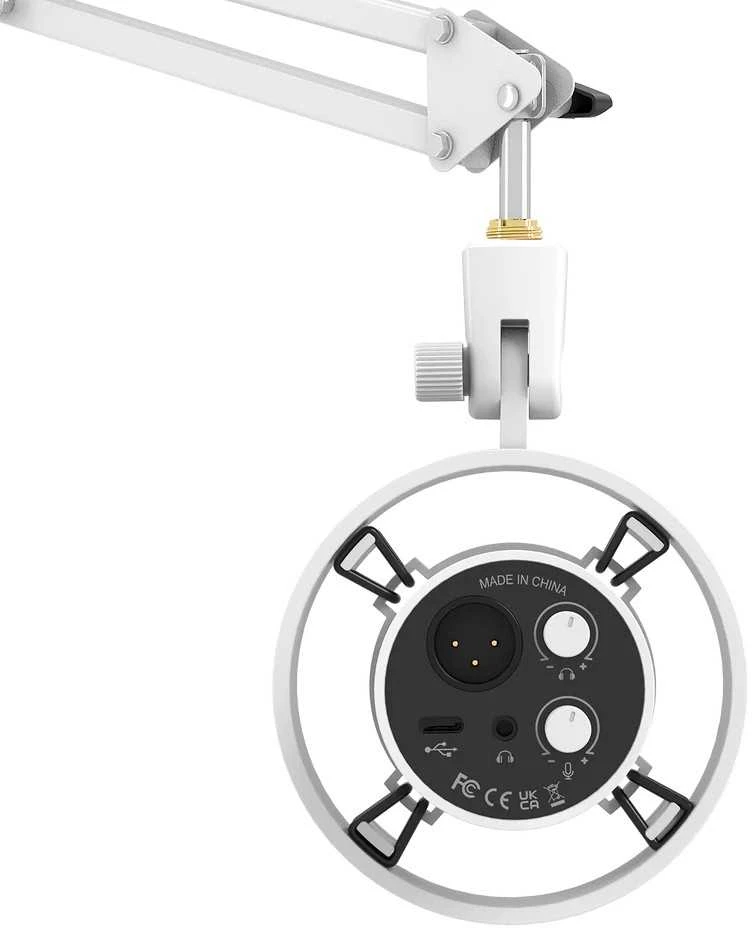 FIFINE K688CTW laidinis dinaminis mikrofonas su stovu | USB/XLR