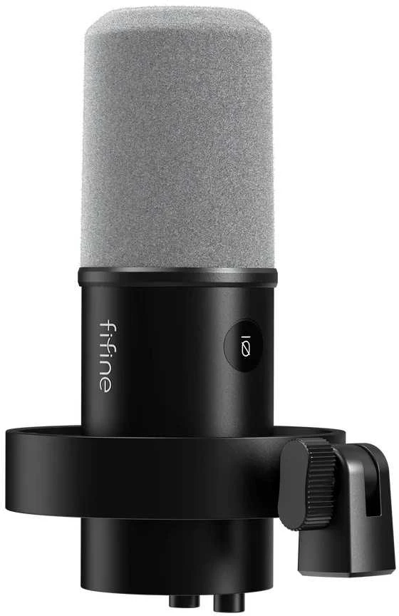 Fifine T688 dinaminis mikrofonas juodos spalvos