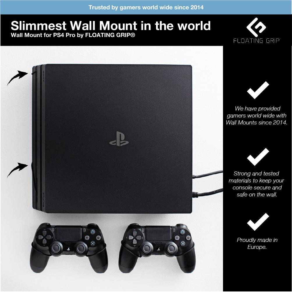 FloatingGrip FLOATING GRIP PS4 PRO WALL MOUNT BUNDLE, žema kaina