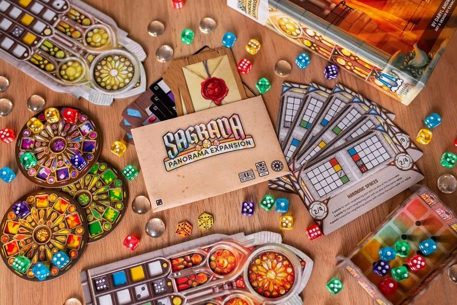 Floodgate Games Sagrada: Panorama Expansion