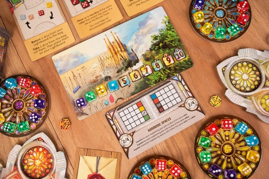Floodgate Games Sagrada: Panorama Expansion