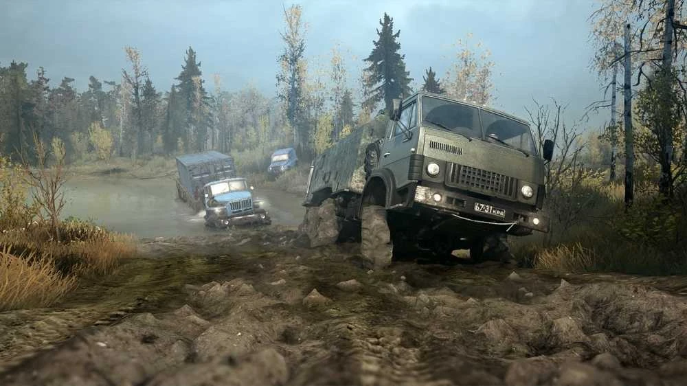 „Focus Home Interactive“ „Spintires: MudRunner“ – „American Wilds“ leidimas