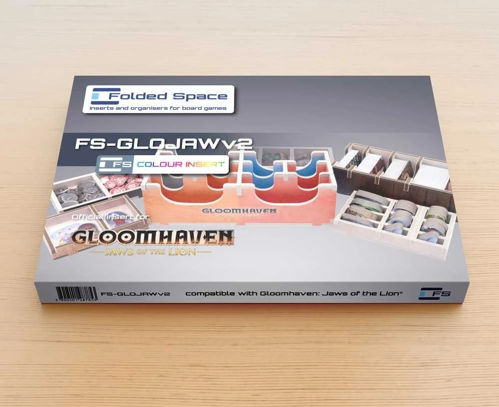 Folded Space Gloomhaven: Jaws of the Lion V2 Insert