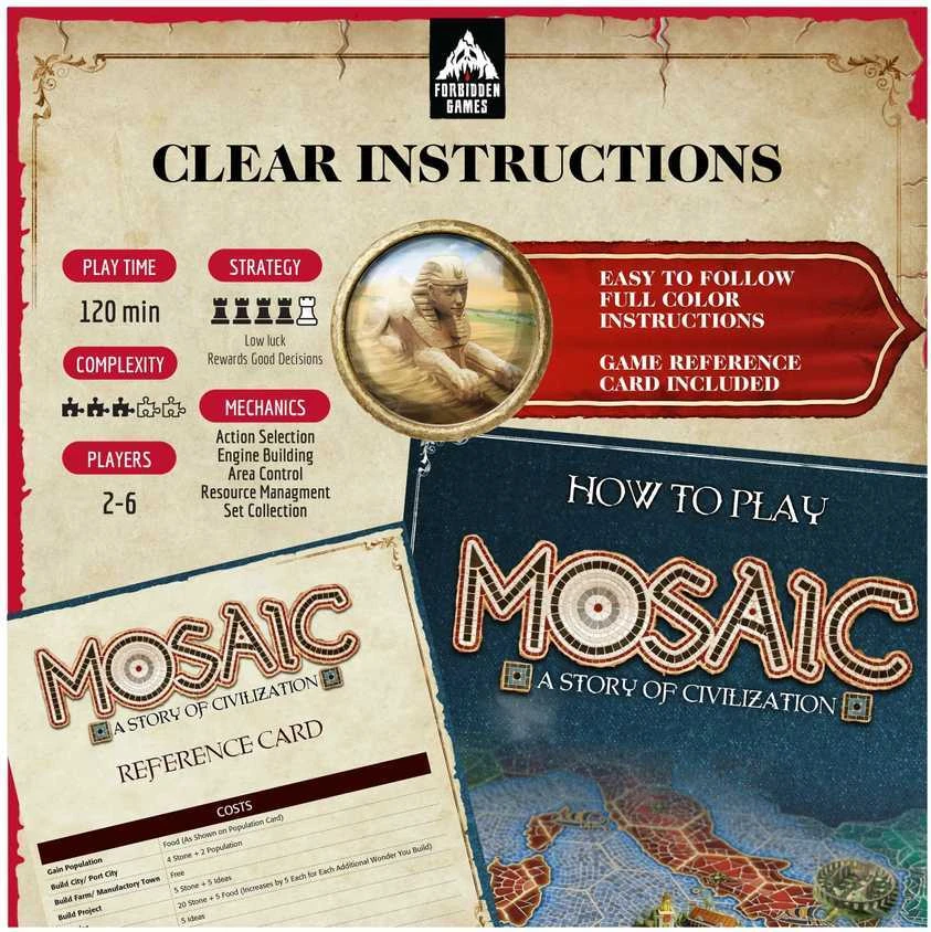 Forbidden Games Mosaic: A Story of Civilization