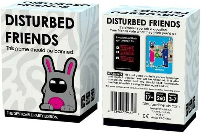 Friendly Rabbit Disturbed Friends: The Despicable Party Edition