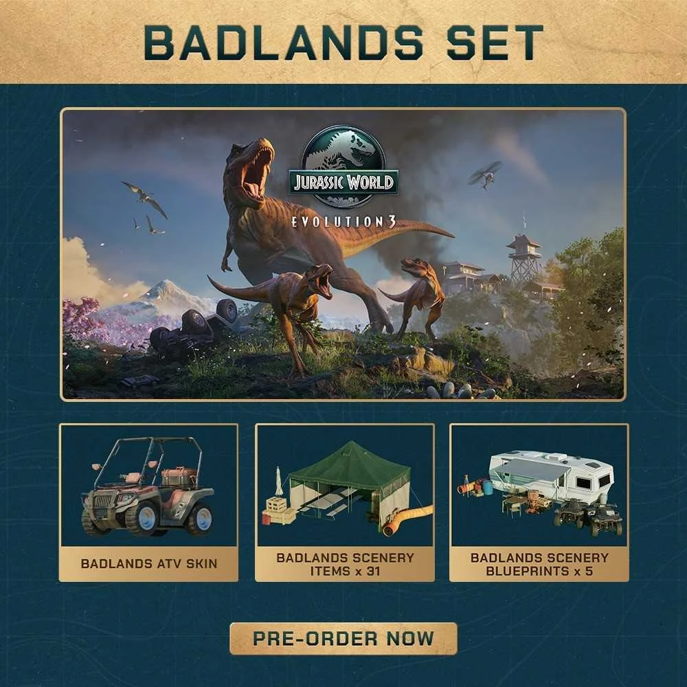 Frontier Developments Plc Jurassic World Evolution 3 PS5