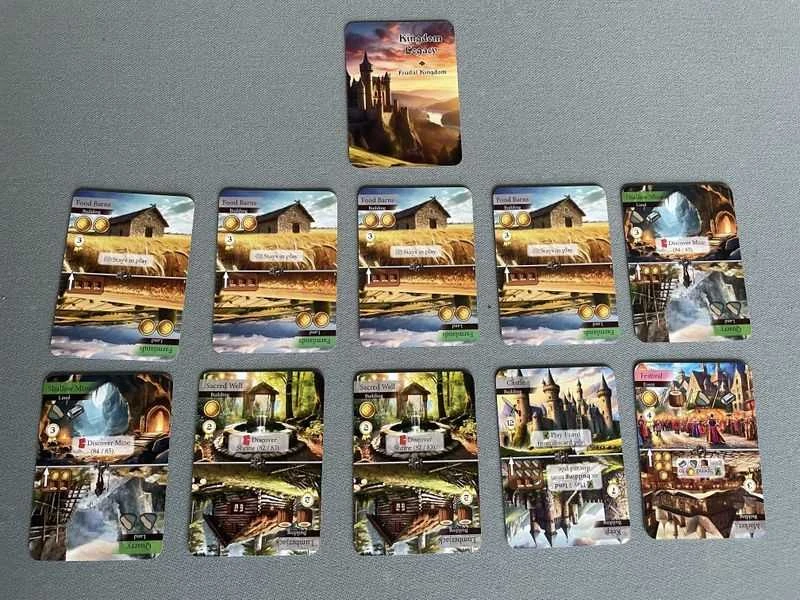 Board Games Fryxgames Kingdom Legacy: Feodal Kingdom