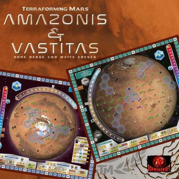 Fryxgames Terraforming Mars: Amazonis & Vastitas