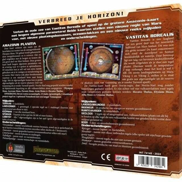 Fryxgames Terraforming Mars: Amazonis & Vastitas