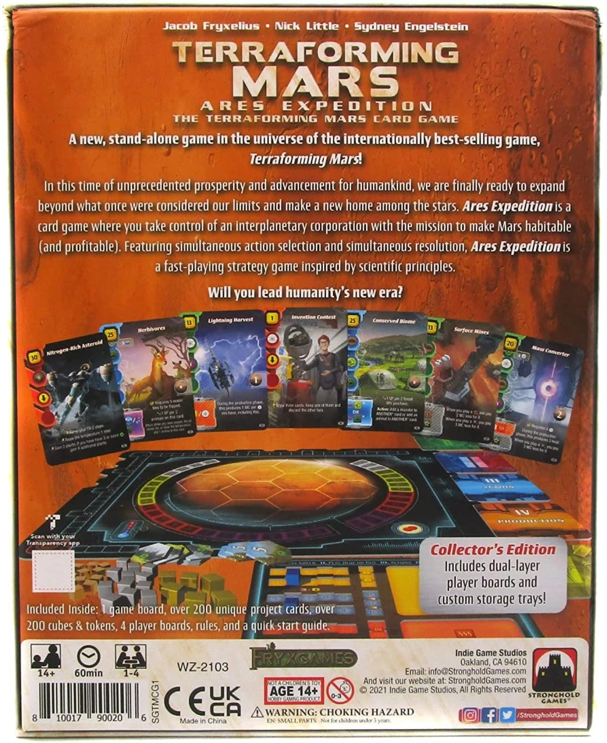 Fryxgames Terraforming Mars: Ares Expedition (Collector's Edition)