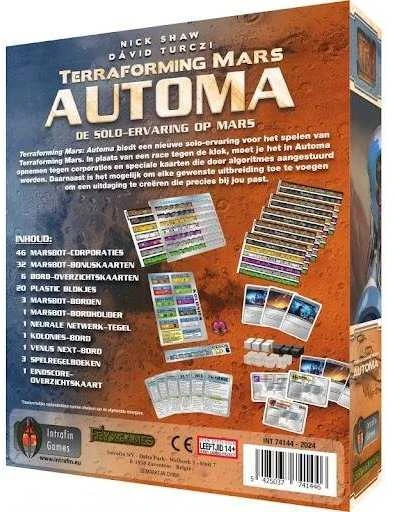 Fryxgames Terraforming Mars: Automa