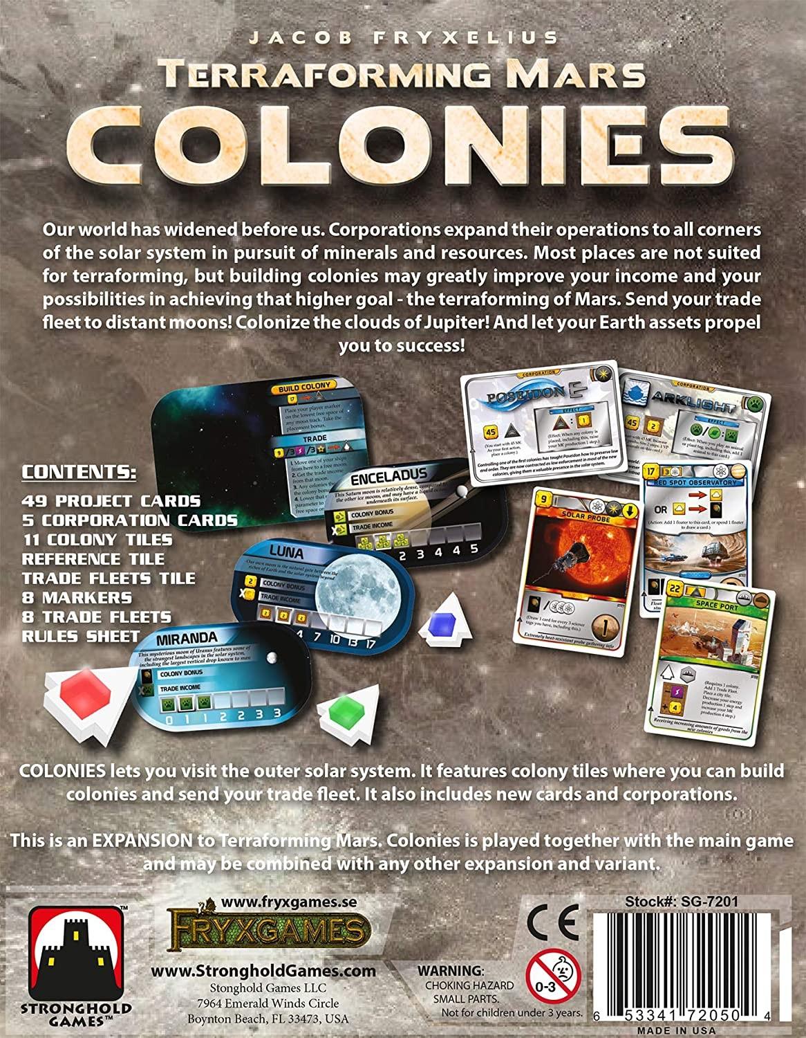 Fryxgames Terraforming Mars: Colonies