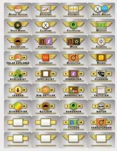 Fryxgames Terraforming Mars: Milestones & Awards