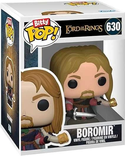FUNKO Bitty POP! Figūrėlių rinkinys: The Lord of the Rings, ~3 cm (4 vnt.)