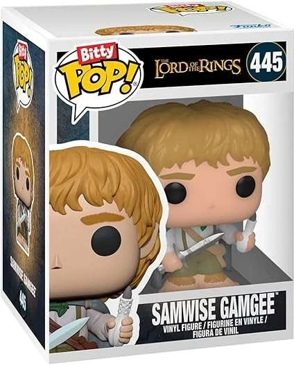 FUNKO Bitty POP! Figūrėlių rinkinys: The Lord of the Rings, ~3 cm (4 vnt.)