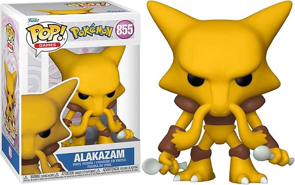 FUNKO POP! Vinilinė figūrėlė: Pokemonai - Alakazam, 9 cm