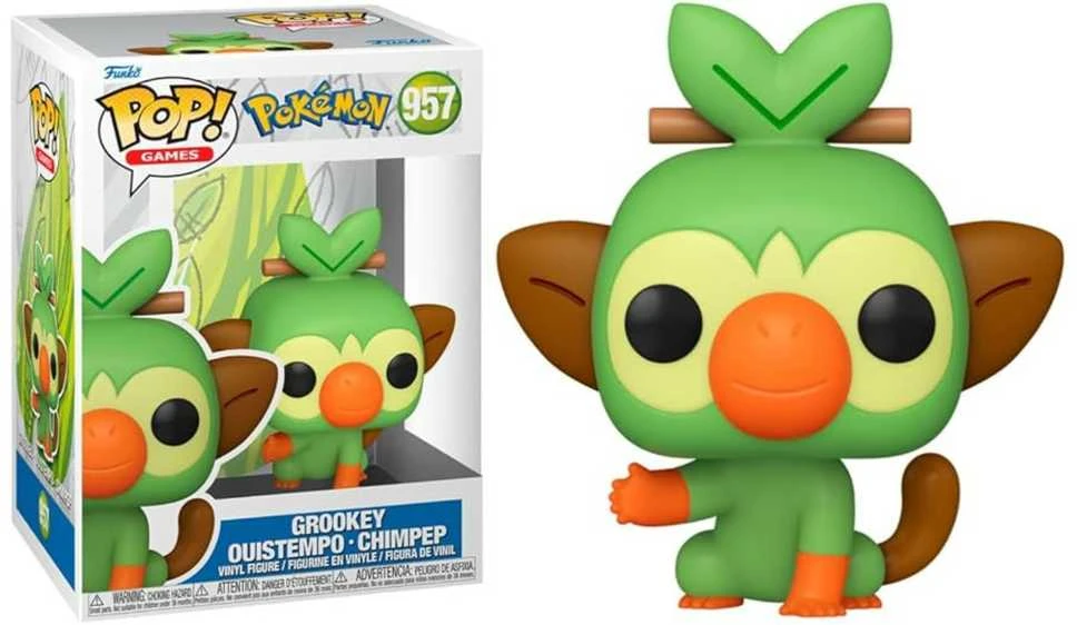 FUNKO POP! Vinilinė figūrėlė: Pokemonai - Grookey