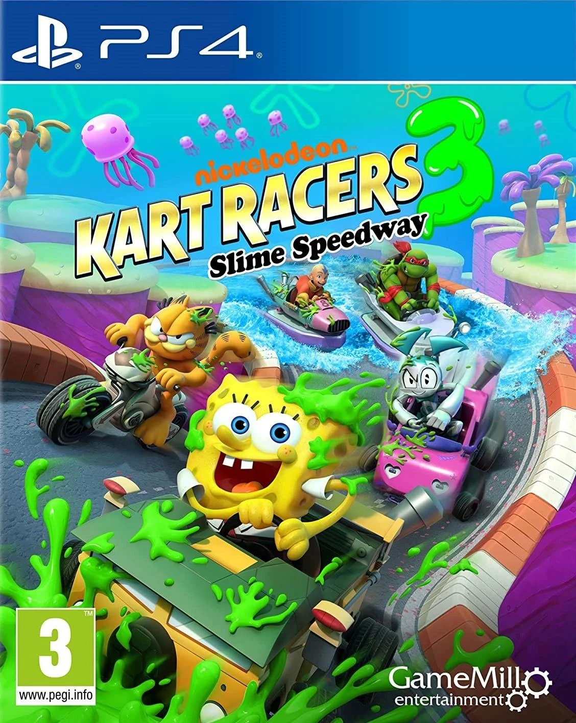 Žaidimas Mill Nickelodeon Kart Racers 3: Slime Speedway PS4