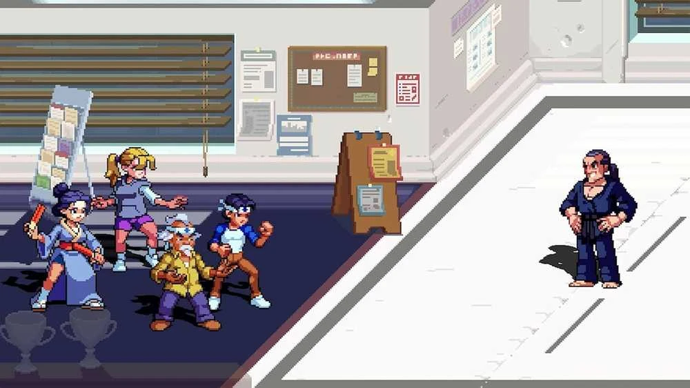 Žaidimas Mill The Karate Kid: Street Rumble