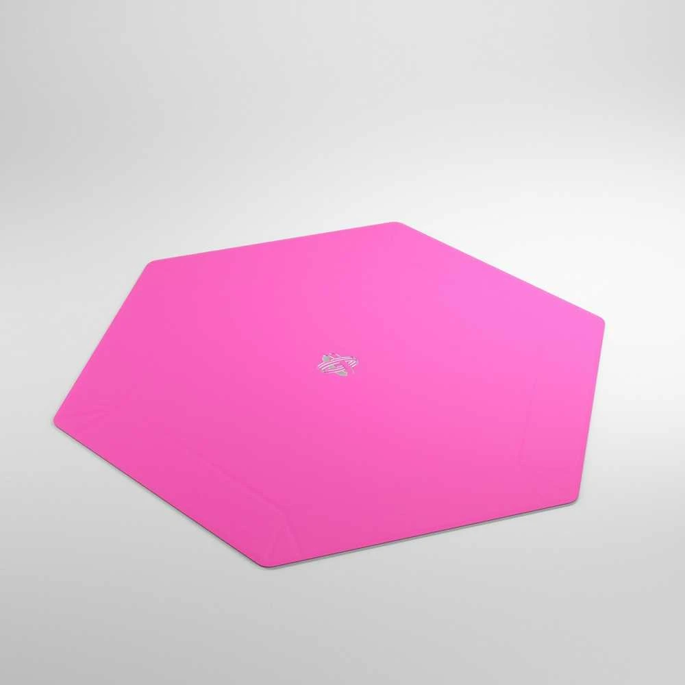 Gamegenic - Magnetic Dice Tray Hexagonal Juodas/Rožinė