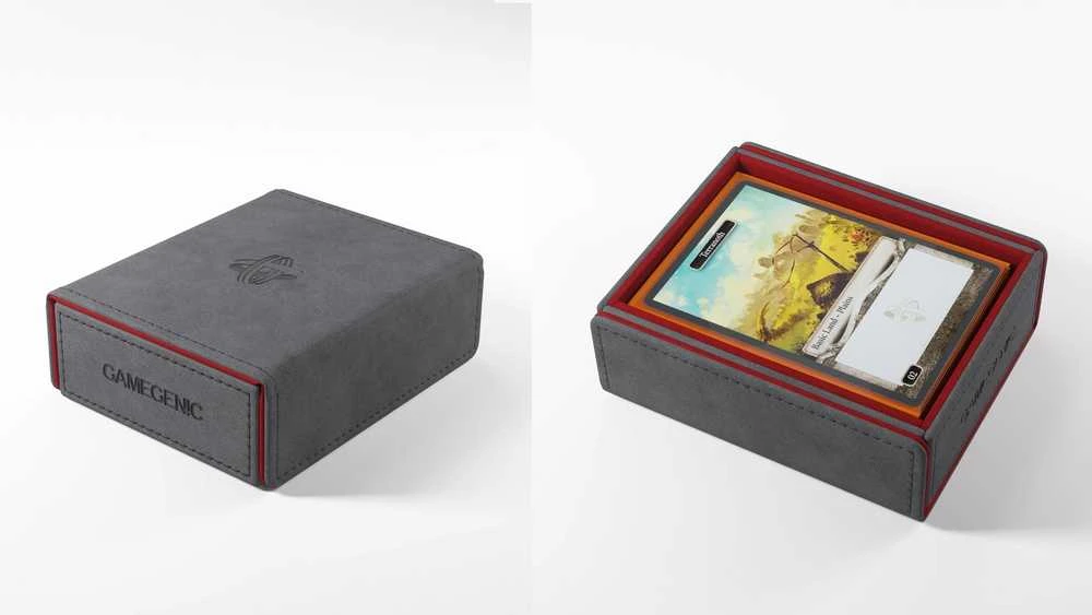 Gamegenic - Token Keep Pilkas/Raudona