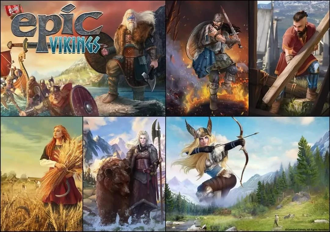 Gamelyn Games Tiny Epic Vikings