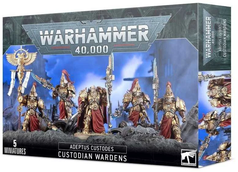 Games Workshop Warhammer 40,000 - Adeptus Custodes: Custodian Wardens