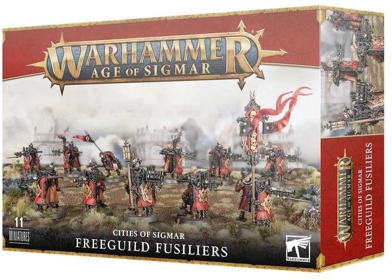 Games Workshop Warhammer Age Of Sigmar - Cities Of Sigmar: Freeguild Fusiliers