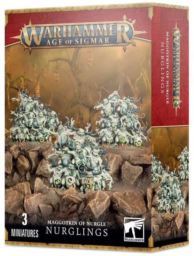 Games Workshop Warhammer Age of Sigmar - Maggotkin Of Nurgle: Nurglings