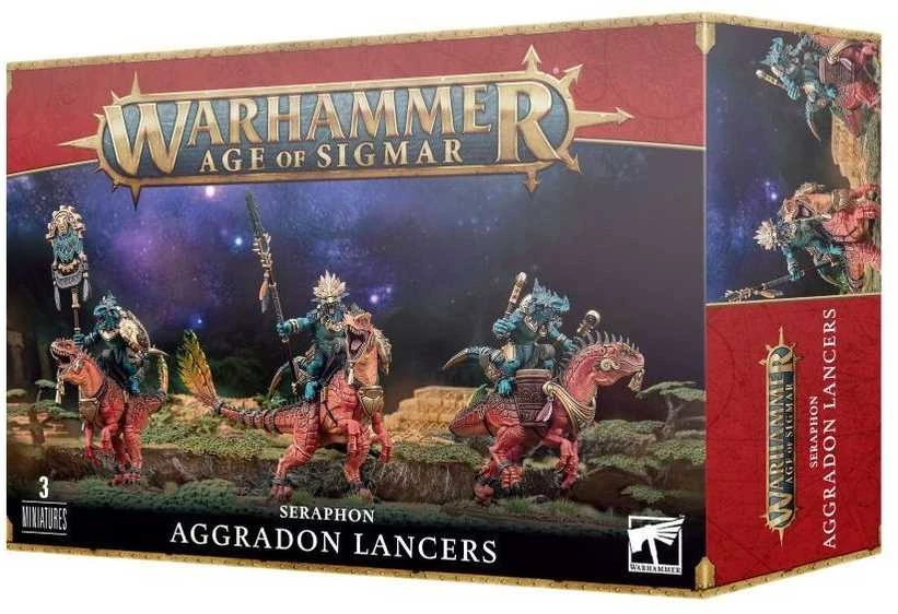 Games Workshop Warhammer Age Of Sigmar - Seraphon: Aggradon Lancers