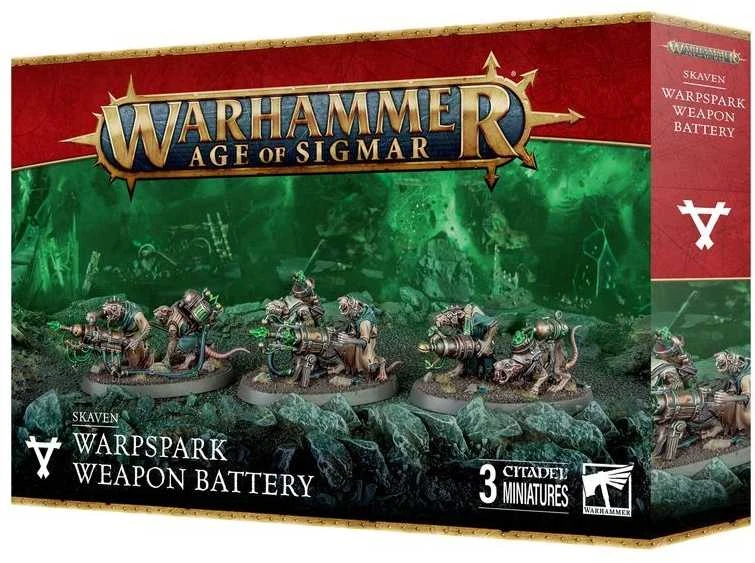 Games Workshop Warhammer Age Of Sigmar - Skaven: Warpspark Weapon Baterija